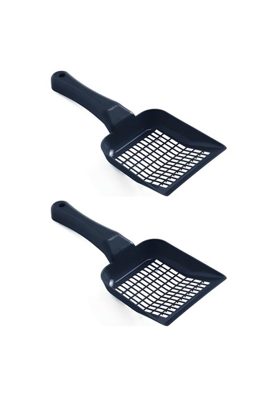 2 Adet Tırmıklı Büyük Boy Kedi Kumu Küreği 28cm