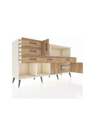 Hyperion Konsol 2 Raflı 5 Çekmeceli 3 Kapaklı 176x44x99 Aytaşı-ça Aytaşı-çam Hyperion Konsol 2 Raflı 5 Çekmeceli 3 Kapaklı 176x44x99 Aytaşı-ça Aytaşı-çam
