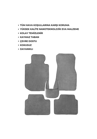 Renault Fluence 2010-2015 Model Yeni Nesil Oto Paspas Füme Çok Renkli