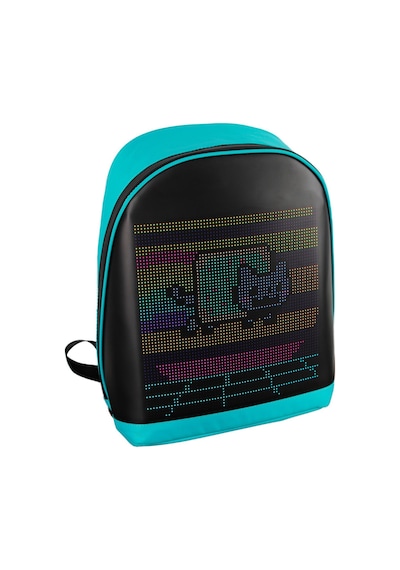 Funky Bag Led Ekranlı Akıllı Motorcu Sırt Çantası Mavi Diğer