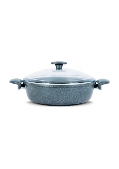 Thermoad Karnıyarık Tenceresi Love Serisi 22 Cm Gri THERMOAD.020 Gri