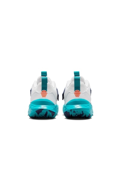 Nike Team Hustle D 12 Basketbol Ayakkabısı Hf6279-107 Beyaz - Mavi