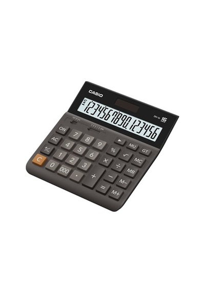 Casio Hesap Makinesi Masaüstü 16 Hane Dh-16 Bk Siyah