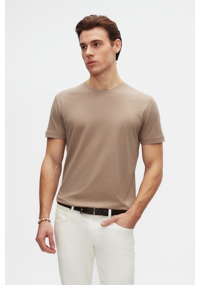 D's Damat Ds Damat Relaxed Fit Vizon %100 Pamuk T-shirt 6hc14ort02005 Vizon