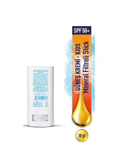 Eda Taşpınar Kids Mineral Filtreli Güneş Koruyucu Face Stick SPF50+ 20 G
