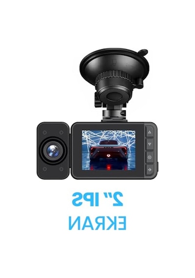 Fullhd Araç Kamerası, 3 Kameralı, Hareket Sensörü İle