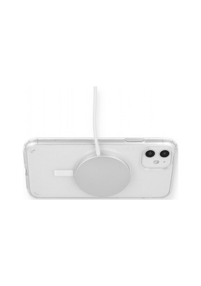 Apple Uyumlu iPhone 12 Kılıf Magsafe Şeffaf Silikon