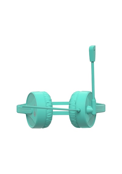 Lecoo HT106 Kablolu 3.5mm Jacklı Mikrofonlu Kulak Üstü Kulaklık Turkuaz
