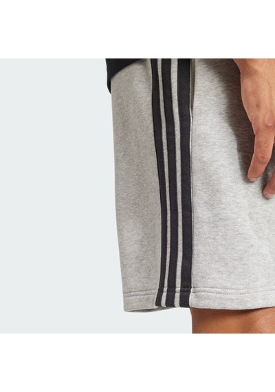 Adidas Essential 3-stripes French Terry Erkek Şort Je6419 Gri