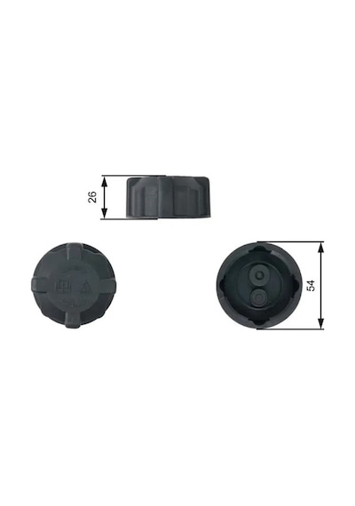 Fiat Bravo Yedek Su Depo Kapagi 2.0 Hgt 1996-2001 Gates Rc202