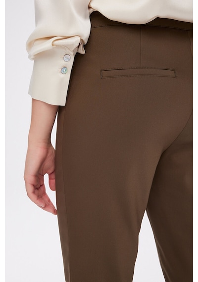 Faik Sönmez Slim Fit Klasik Pantolon W27pnt003 Bw27pnt00316 Koyu Haki
