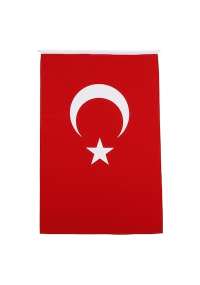 Lona Sanat Türk Bayrağı 200x300cm Özel Raşel Kumaş Bayrak Diğer