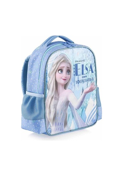 Frocx Frozen Anaokulu Kız Sırt Çantası Mavi 41155