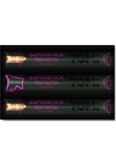 Tomi - 33 - Köpek Stick Tavşan Ve Ciğer Bbq 3lü - Shopgpt - 10grx3 30gr
