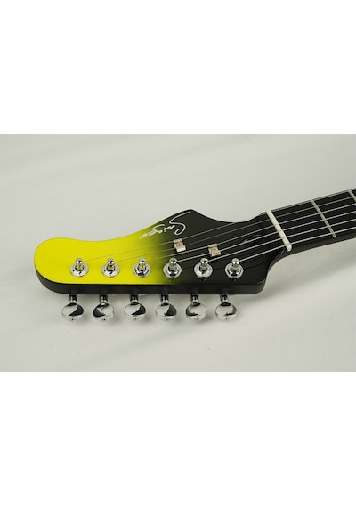 Smıger L-g2 İ6 Wky Strat Tipi Dahili Efektli Elektro Gitar Whıte Yellow