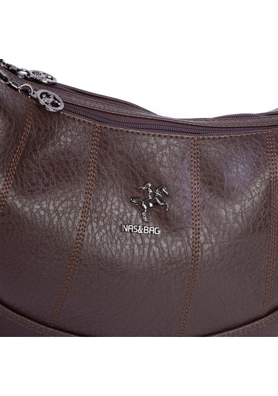 Nas Bag Kadın Omuz Ve Çapraz Çanta Kahverengi Victoria Kahve