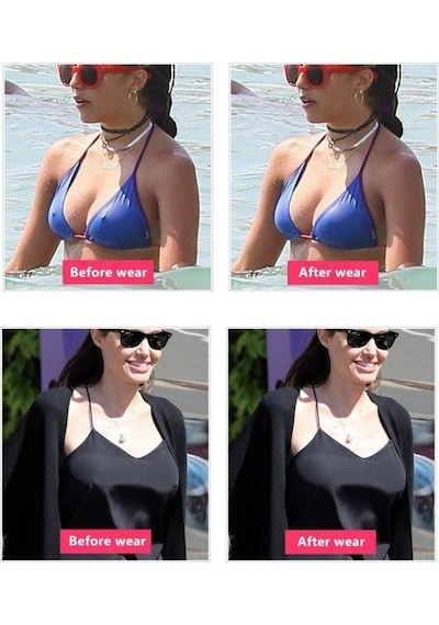 20 Adet Sütyensiz Terletmeyen Ince Göğüs Meme Ucu Kapatıcı Gizleyici Koruyucu Bez Ped Bandı