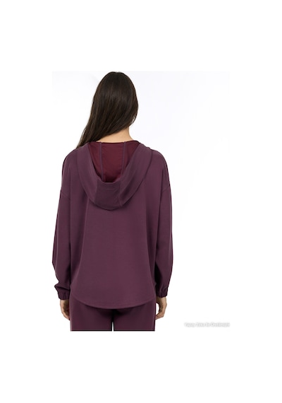 Yargıcı Regular Kapüşonlu Yaka Uzun Kol Sweatshirt 26kksw9012l 016 Bordo