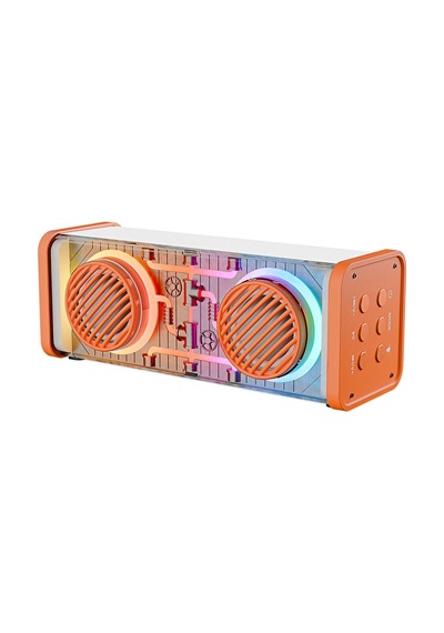 3 Adet Mikado Md-56bt Turuncu Beyaz Aux + Usb + Bluetooth Destekli 10w 1500mah Taşınabilir Speaker