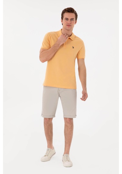 U.s. Polo Assn. Gtp04ıy025 Turuncu Erkek Polo Yaka T-shirt 2084151 Turuncu