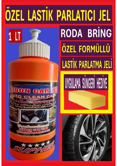 Rb Roda Brıght Lastik Parlatıcı Jel 1 Lt