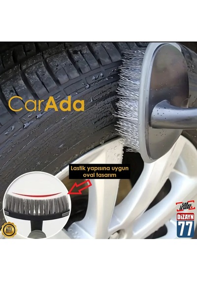 Tekerlek Lastik Temizleme Fırçası