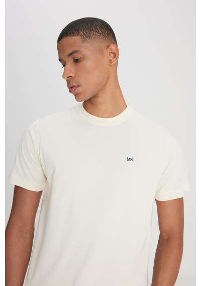 Wrangler Texas Erkek T-shirt Ml60ufq102 Off White