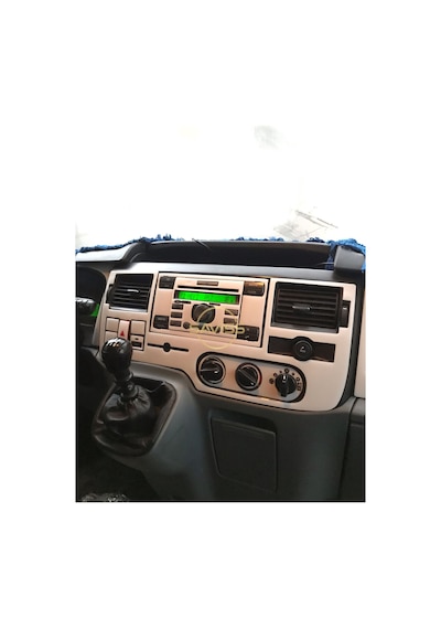 Ford Transit Jumbo 2006/2013 Full Set, Beyaz Konsol Maun Kaplama (BEYAZ)