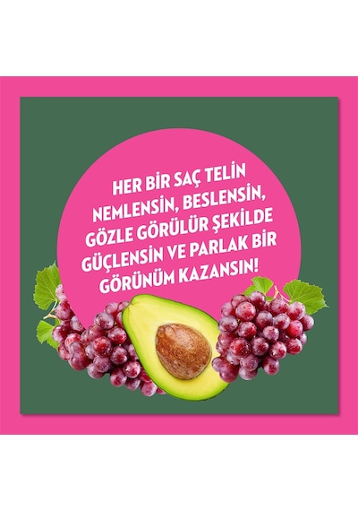 Elidor Avokado Ve Üzüm Çekirdeği Yağı Saç Bakım Kremi 2 x 350 ML