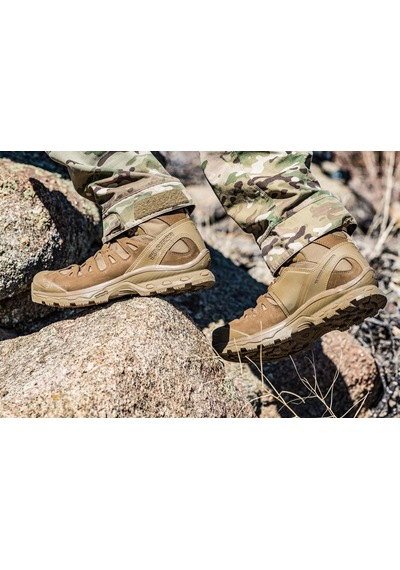 Salomon Lowa Gore-tex Su Geçirmez Tactical Bot Özel Kuvvetler Askeri Botu Erkek Bot Kum