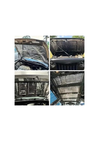 Kauçuk Bant Oto Ses Yalıtımı 9mm Alüminyum Folyolu 30 Cm X 10 Metre Evimdeyokyok
