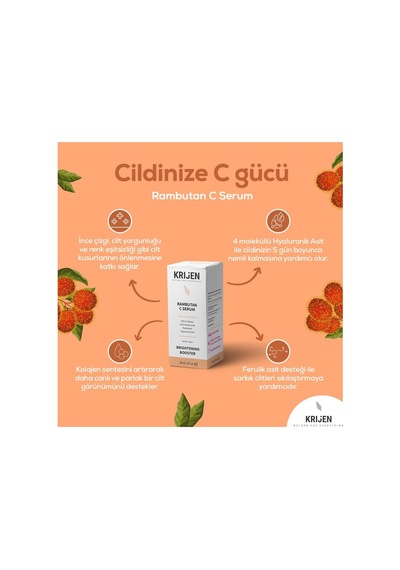 Lexroo Rambutan C Vitamin Canlandırıcı Serum