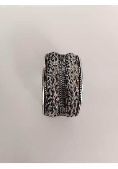 Eskitme Görünümlü Metal Kadın Bilezik 001 Çok Renkli