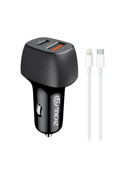 Lexroo Bydiz By-38l Hızlı Araç Şarj Cihazı 38w Çakmaklık Şarj Aleti Aple İphone 14/13/12/11/pro/max Standart