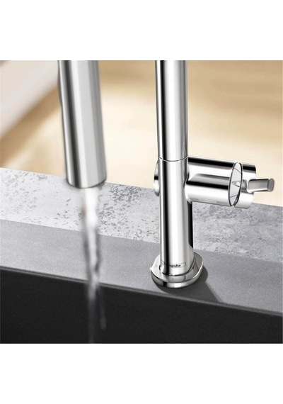 Hansgrohe Talis M54 Tek Kollu Eviye Bataryası 210, Çekilebilir El Duşu, 2jet Krom krom