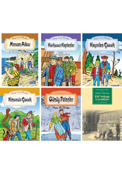 Pal Sokağı Çocukları Ferenc Molnar Ve Parıltı Yayınları 6 Kitap Set