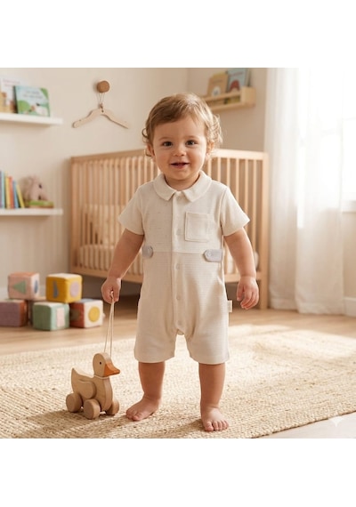 Andywawa Gentelman Bebek Tulum Ac26705 Ekru