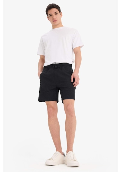 DeFacto Slim Fit Dar Kesim Dar Paça Şort W7965AZ25SMBK81