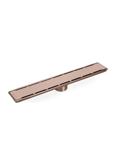Sukar Line/6 40cm Bronz Plain Izgaralı Duş Kanalı