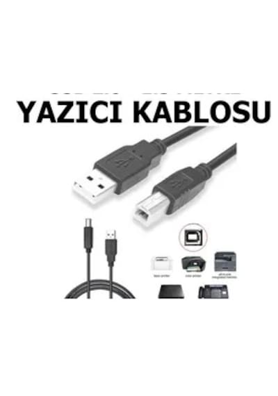 Usb 10 Mt Yazıcı Kablo 2.0