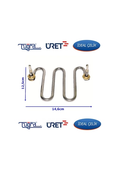Remta Tipi Semaver-Çay Kazanı Rezistansı 1500 Watt - 497647155