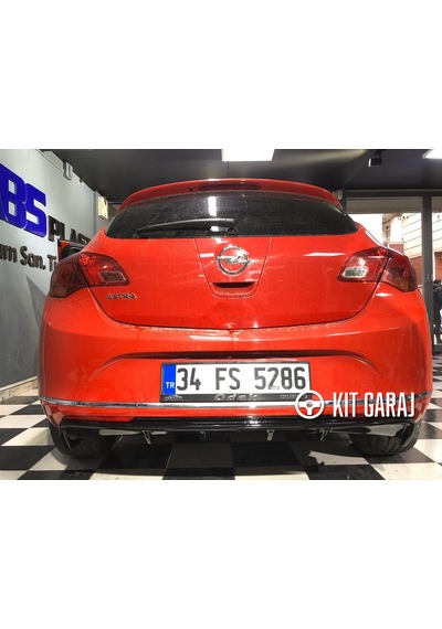 Kit Garaj Opel Astra J Hb Makyajlı Rieger Difüzör Plastik Boyalı