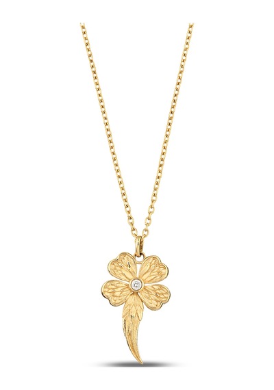 Lucky Angel Kolye Altın