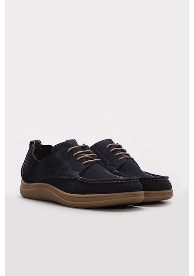 Fast Step Hakiki Deri Erkek Casual Ayakkabı 742ma215340 Lacivert