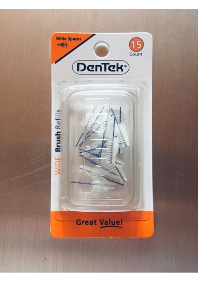 Dentek Arayüz Fırçası Yedek Başlığı 15'li