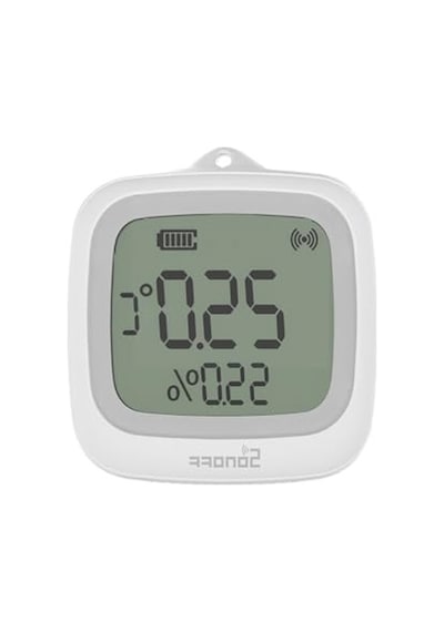 Zigbee Lcd Akıllı Sıcaklık Nem Sensörü, Su Geçirmez