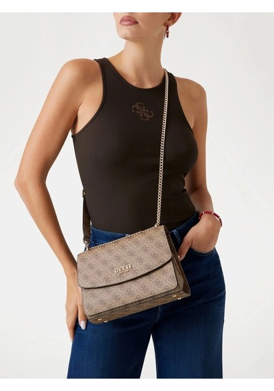 Guess Access Kadın Omuz Çantası Hwsg7334210 Kahverengi