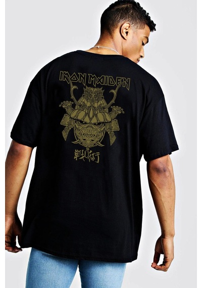Iron Maiden Senjutsu Oversize Tişört Siyah