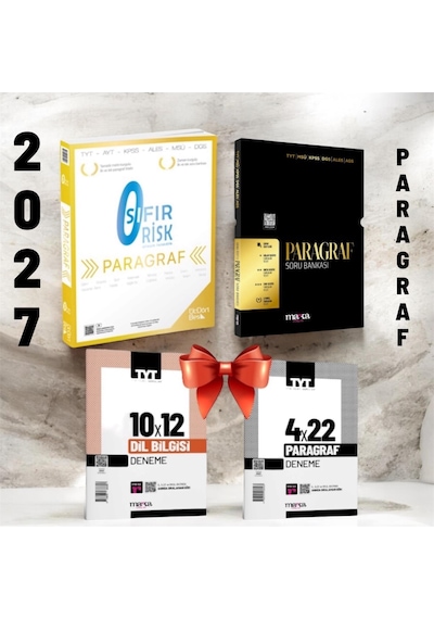 Üçdörtbeş Yayınları 345 2027 Paragraf Sıfır Risk -marka Yayınları 2027 Model Tyt Kpss Dgs Ales Ags Paragraf Konu Özetli Soru Bankası