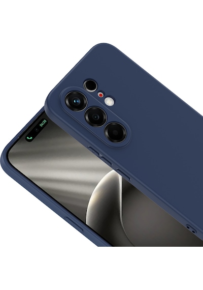 Maks Technology Tecno Camon 50 Pro Kılıf Mkst Mara Lansman Kapak - Lacivert
